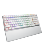 ASUS ROG Strix Scope II 96 Wireless Mechanical Gaming Keyboard – ROG NX Snow – UK Layout – Moonlight White - Image 4