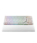 ASUS ROG Strix Scope II 96 Wireless Mechanical Gaming Keyboard – ROG NX Snow – UK Layout – Moonlight White - Image 2