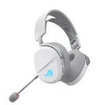 ASUS ROG Pelta Wireless Gaming Headset – Tri-Mode – 50mm Titanium Drivers – RGB – White