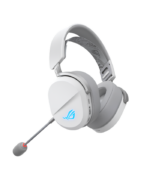 ASUS ROG Pelta Wireless Gaming Headset – Tri-Mode – 50mm Titanium Drivers – RGB – White