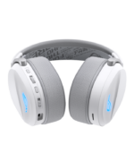 ASUS ROG Pelta Wireless Gaming Headset – Tri-Mode – 50mm Titanium Drivers – RGB – White - Image 5