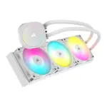 CORSAIR NAUTILUS 360 RS ARGB White, High Performance, 360mm AIO Liquid CPU Cooler with 3x RS120 ARGB PWM Fans, White - Image 4