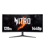 Acer Nitro XZ340CUR J0 34" UWQHD 120Hz 1ms FreeSync Curved Gaming Monitor
