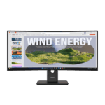 Lenovo ThinkVision T34WD-40, 34″ WQHD VA Curved Display