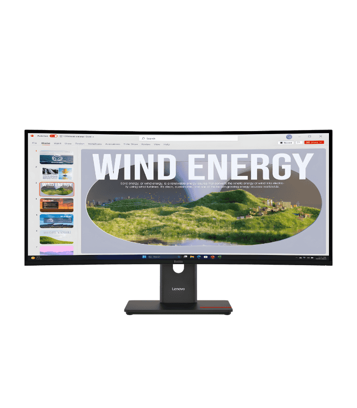 Lenovo ThinkVision T34WD-40, 34″ WQHD VA Curved Display