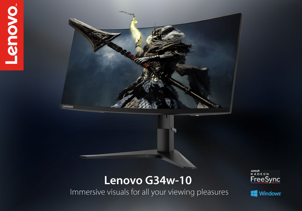 Review Lenovo G34w 10 34 inch UltraWide Curved Gaming Monitor