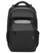 Targus 15.6" City Gear 3 Laptop Backpack Professional Multi-Fit Protection – Sleek Carbon Black