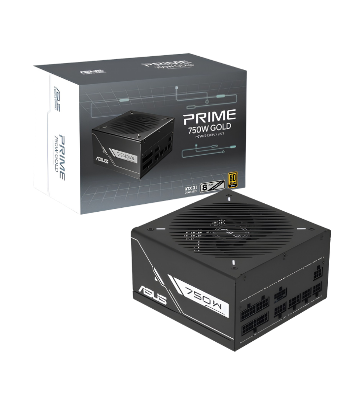 ASUS Prime 750W Gold Black Edition Fully Modular ATX 3.1 Power Supply