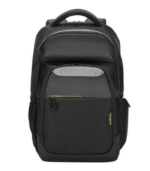 Targus 17.3" CityGear Laptop Backpack, Professional High-Capacity Travel Solution – Sleek Black