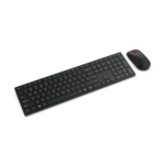 Lenovo Wireless Multi-Mode Pro Combo 6000, UK English, 4000 DPI Mouse, Bluetooth & 2.4GHz, Black - Image 3