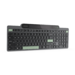 Lenovo Self-Charging Bluetooth Keyboard, UK English, Solar Powered, Black - Image 2