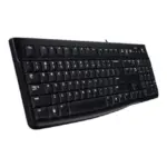 Logitech MK120, Wired Keyboard and Mouse Combo, Full-size, USB, QWERTY, Black - Image 2