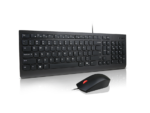 Lenovo Essential Wired Combo Keyboard and Mouse, UK English, Wired USB, Black - Image 2