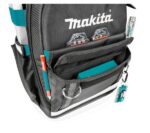 Makita Ultimate Heavy-Duty Tool Backpack Professional Tradesman Solution – Black, Grey & amp; Signature Teal - Image 3