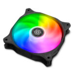 SilverStone PermaFrost PF120-ARGB, High Performance, AIO Liquid CPU Cooler with Addressable RGB Lighting, PWM Controlled Pump, Black - Image 4