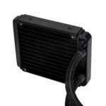 SilverStone PermaFrost PF120-ARGB, High Performance, AIO Liquid CPU Cooler with Addressable RGB Lighting, PWM Controlled Pump, Black - Image 6