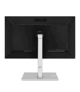 ASUS ProArt PA279CV ergonomic 4K professional monitor with height tilt swivel and pivot adjustment