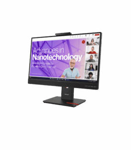 Lenovo ThinkVision T27QD-4v 27 inch QHD IPS monitor with integrated 5MP webcam
