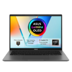 ASUS Vivobook S14, AMD Ryzen AI 7-445, 14" WUXGA OLED Display, 16GB RAM, 1TB SSD, AMD Radeon 840M Graphics, Windows 11, GRAY
