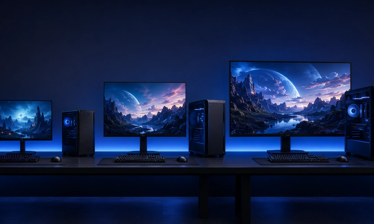 Best Gaming PC for 1080p, 1440p and 4K in the UK: 2026 Buying Guide 5 Comparison of 1080p 1440p and 4K gaming monitor setups