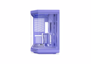 HYTE Y70 Mid Tower Violet dual-chamber panoramic PC case