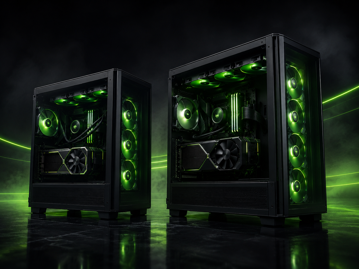 RTX 5060 vs RTX 5070 Gaming PC: Which Is the Best GPU for UK Gamers in 2026? 4 RTX 5060 and RTX 5070 gaming PC power and cooling comparison