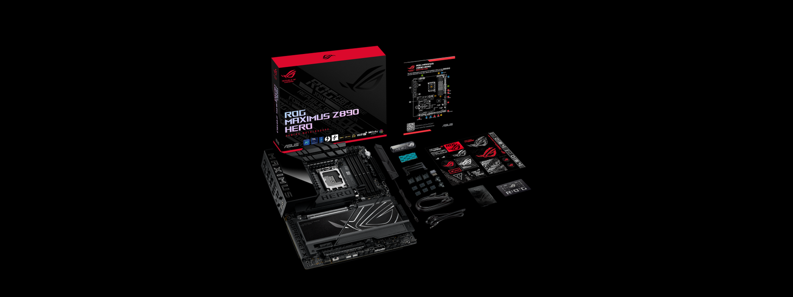 ASUS ROG MAXIMUS Z890 HERO Motherboard 1 ASUS ROG MAXIMUS Z890 HERO Motherboard