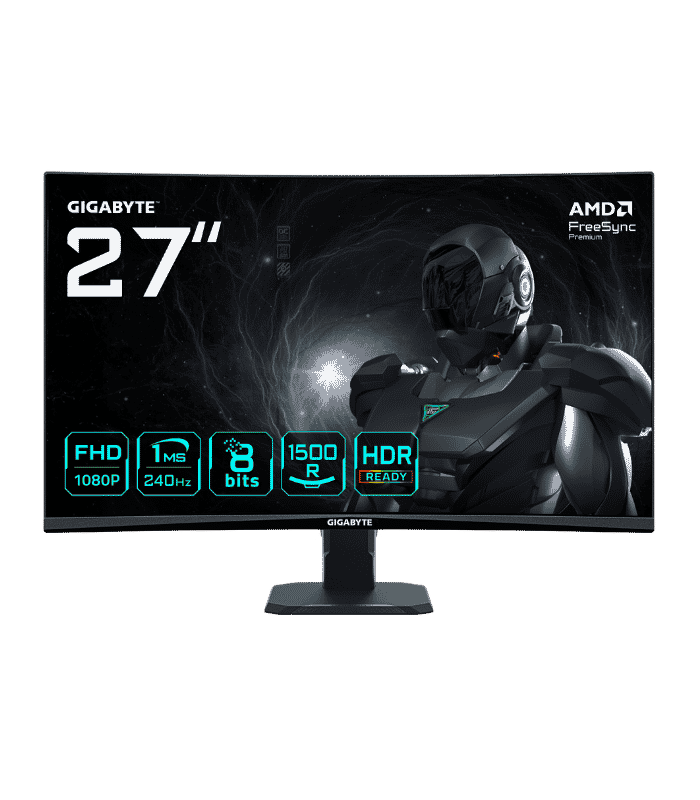 GIGABYTE GS27FC2 27" 240Hz FHD Curved Gaming Monitor