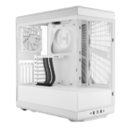 HYTE Y40 Mid Tower Snow White PC Case ATX & 280mm Radiator Support