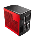 HYTE Y60 Midi Tower Gaming PC Case - Red / Black - Image 6