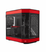 HYTE Y60 Midi Tower Gaming PC Case - Red / Black