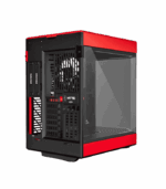HYTE Y60 Midi Tower Gaming PC Case - Red / Black - Image 7