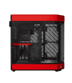 HYTE Y60 Midi Tower Gaming PC Case - Red / Black - Image 2