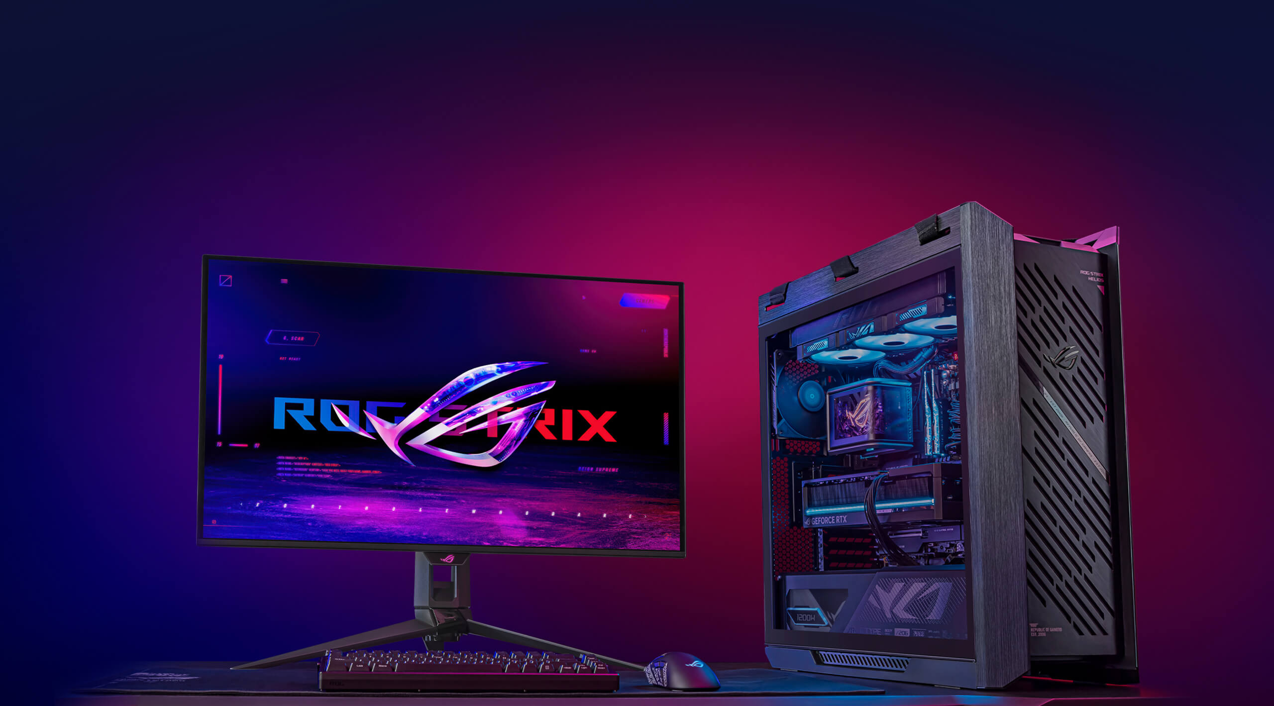 ASUS ROG Strix Helios II GX601S gaming case