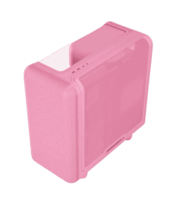 HYTE X50 Rose PC case with extensive fan and radiator cooling support