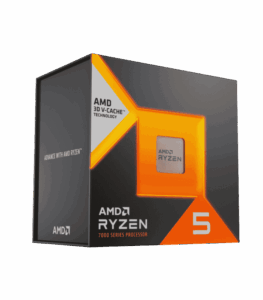 AMD Ryzen 5 7500X3D Desktop Processor 6 Cores, Up to 4.5 GHz, 96MB Cache 4 AMD Ryzen 5 7500X3D with DDR5 memory and PCIe 5.0 support