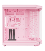 HYTE Y70 Milk Pink Mid-Tower PC Case Panoramic Tempered Glass - Image 3