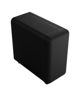 HYTE X50 Air Black PC case with extensive fan and radiator support