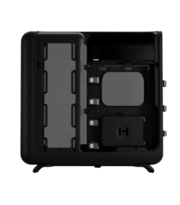 HYTE X50 Air Black PC case with E-ATX support and 430 mm GPU clearance