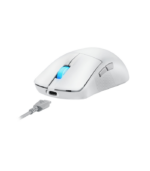 ASUS ROG Harpe Ace Mini Wireless Gaming Mouse – 42,000 DPI – Tri-Mode – Moonlight White - Image 4