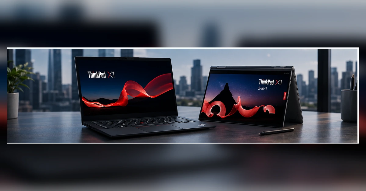 Lenovo ThinkPad X1 Carbon and X1 2-in-1 business laptops