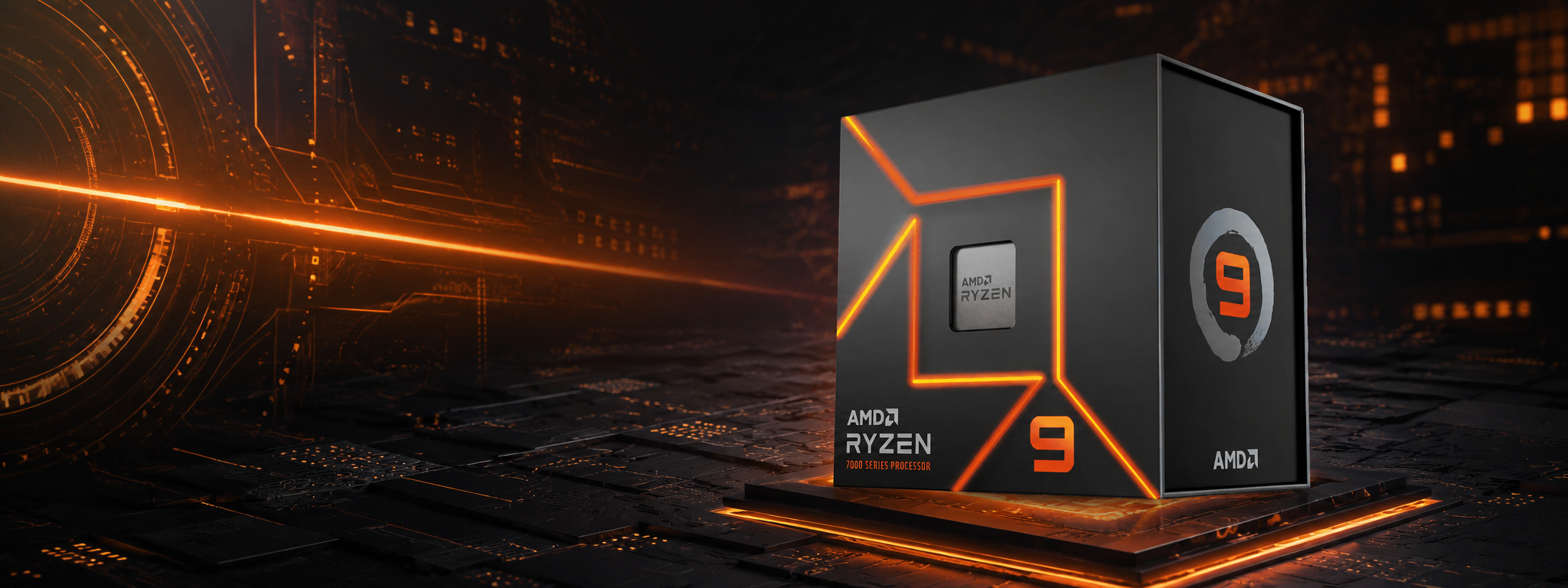 AMD Ryzen 9 7900X Processor - 12-Core 4.7GHz AM5 Box 1 AMD Ryzen 9 7900X Processor 12 Core 4.7GHz AM5