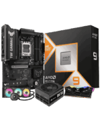 Bundle Offer: ASUS TUF B850-E, Corsair 360mm AIO, Corsair RM750 750W 80+ Gold PSU, TeamGroup 32GB DDR5 RAM & AMD Ryzen 9 9900X3D