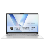 ASUS Vivobook Go 15, AMD Ryzen 5-40, 15.6" Full HD IPS Display, 8GB RAM, 256GB SSD, AMD Radeon 610M Graphics, Windows 11, SILVER