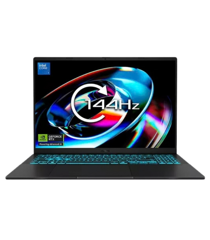 ASUS Vivobook V16, Intel Core 7-240H, 16" WQXGA LED Display, 16GB RAM, 1TB SSD, Nvidia RTX 5060 Graphics, Windows 11