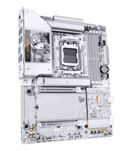 GIGABYTE B850 AORUS ELITE-P ICE motherboard with DDR5 and PCIe 5.0 support