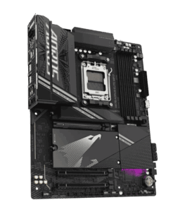 GIGABYTE X870 AORUS ELITE WIFI7 motherboard with DDR5 and PCIe 5.0 support