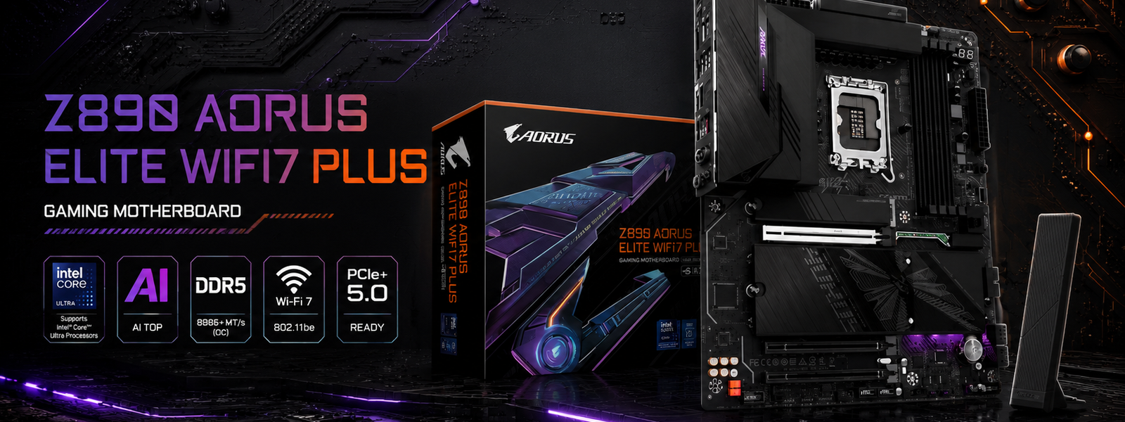 GIGABYTE Z890 AORUS ELITE WIFI7 PLUS Motherboard