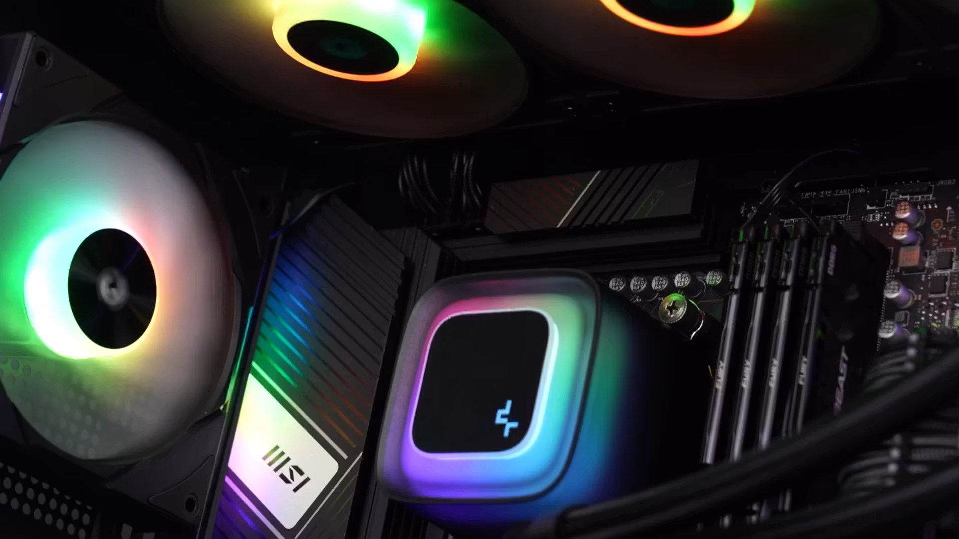 240mm RGB liquid cooler