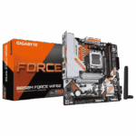 GIGABYTE B850M FORCE WF6E Motherboard – AMD AM5, DDR5, PCIe 5.0, Wi-Fi 6E